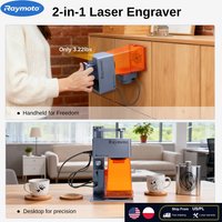 Raymoto R1/R1 Pro Ręczny Laserowy Grawer z Oczyszczaczem Powietrza do Drewna i Metalu, Przenośna Maszyna do Grawerowania Narzędzie do Grawerowania DIY