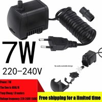 7W 220V Fischteich Tauch Pumpe Filter Aquarium Reinigung Pumpe Micro Stille selbstansaugende Elektrische Kreisel Rotor pumpe