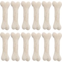 20Pcs Miniature Resin Small Dog Bones Realistic Fake Bones for Crafts Halloween Decor Mini Landscape Accessories