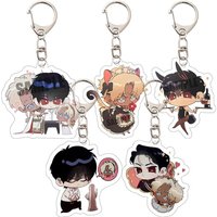 The Blossom of The White Night BL Yaoi Manhwa KeyChain Acrylic Brothers Without A Tomorrow Stand Anime Collectible Gift