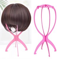 Portable Wig Display Stand | Thickened Stable Base Collapsible for Easy Storage For All Wig Styles Wig Stand Tool-Free Assembly
