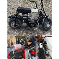 AliExpress NONE Mini Bike 1L Fuel Gas Tank For 43cc 47cc 49cc 2 Stroke Quad ATV Mini Dirt Pit Bike Pocket Rocket Scooter Parts