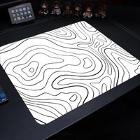Fluid Mouse Pad 22X18 40X45 Square Computer Accessories Office Game Table Mats Rubber Anti-slip Mousepads Small Decor Desk Pads