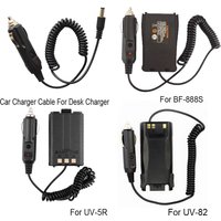BAOFENG Battery Eliminator Car Charger For BaoFeng UV 5R 5RE BF-888S UV-82 9R Charging Cable Uv-5r TYT TH-F8 CIGARETTE LIGHTER