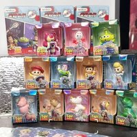 Genuine Toy Story Rice Grain Doll Blind Box Woody Buzz Lightyear Jessie Alien Lotso Mini Collectible Model Figures Gift Toy