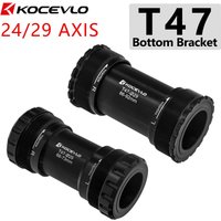 AliExpress NONE KOCEVLO T47 Threaded DUB Bottom Bracket Inner Diameter 47mm Width 68-86.5MM Aluminum Bearing For 24MM /28.99 Cranksets Axis