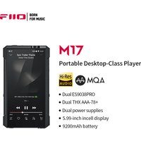FiiO M17 Desktop-Class with Dual ES9038PRO /Android 10 5.99inch/THXAAA-78+ DSD512 HiFi Bluetooth 5.0 Music Player