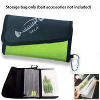 Fishing Soft Bait Storage Bag, Lure Storage Bag, Fishing Accessories Storage Bag, Fishing Gear Storage Bag, Fish Hook Storage Bag