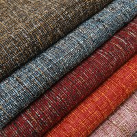 Thickened Coating Coarse Cotton and Linen Sofa Fabric DIY Solid Color Coarse Fabric Home Cushion Sofa Soft Bag Background Fabric