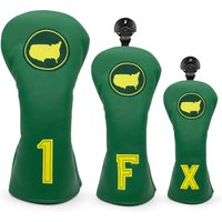 High Quality Golf Club Head Covers USA Map Green Golf Fariway Wood Covers Hybrid Head Covers 3 Wood Headcover Leather Golf Headc