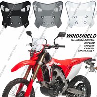 For Honda CRF250L/250M/250X/450L/450RALLY Motorcycle Universal Windscreen Windshield Covers Screen