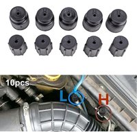 H L Pressure Valve Cap A C Valve Cap For Car Air Conditioning Systems Prevents Dust And Debris Lightweight Non-slip Grip