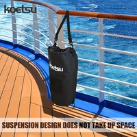 KOETSU Yacht trash can, 10-13 gallons, reusable, sailing garbage bag, outdoor environmental protection bag