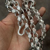 Chinese Miao S925 Tibetan Silver Handmade Exquisite Classic Necklace Fashion Jewelry Noble Couples Birthday Party Gifts