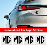Car Logo Sticker Emblem Auto Interior Exterior Decor Universal For MG Hector TF GT ZR 3 5 6 7 HS ZS GS RX5 RX8