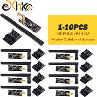 1-10PCS NRF24L01+ 2.4G wireless data transmission module 2.4GHz NRF24L01 upgrade version NRF24L01+PA+LNA 1000 Meters For Arduino