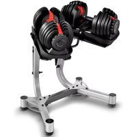 15-Level Quick-Adjust Dumbbell Set 24kg / 52.5lb Adjustable Dumbbells Gym and Home Fitness Equipment