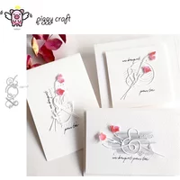 Piggy Craft metal cutting dies cut die mold & Letter decoration Scrapbook paper craft knife mould blade punch stencils dies