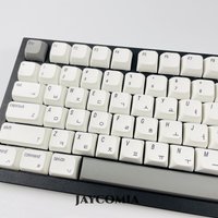 PBT Keycaps XDA Profile English Japanese Russian Korean Thailand Dye Sub 127 Keys/Set For Apple MAC Cherry MX Keycap