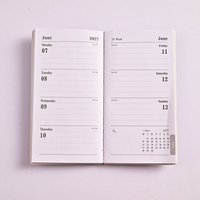 New A6 2027 Agenda Book English Mini Pocket Diary Weekly Planner To Do List English Notepad Students