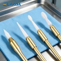 Dental Ceramic Soft Tissue Trimmer Burs 4 Types High-Speed Quick Plug-in Autoclavable for Gingival Cutting & Contour Reshaping