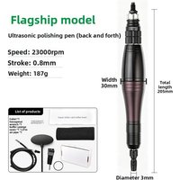 Grinding, trimming, deburring, industrial grade grinding pen, turbine bearing file, pneumatic ultrasonic wave