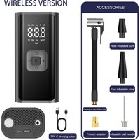 AliExpress YIJU 150psi Wireless Air Pump Portable Electric Tire Inflator For Car Bicycle Motorcycle Mini Air Compressor Tire Air Injector