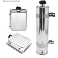 Stainless Steel 7L/10L/15L/20L/25L Diesels Air Parking Heater Fuel Tank Camper Water Tank Truck Caravan Oil Gasoline Canister