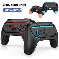 2PCS Joystick-Controller Grips for Nintendo Switch 2 Gamepads Left Right Controller Joystick Hand Holder for Switch2 Accessories