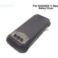 New Original DOOGEE V Max Back Case Cover Battery Cover With Receiver Fingerprint Side Power Volume Cable For DOOGEE V Max Phone