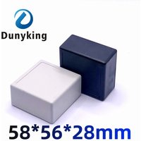 Enclosure Case Plastic Box Circuit Board Project Electronic 56x58x28mm DIY Wire Junction Boxes 1PCS