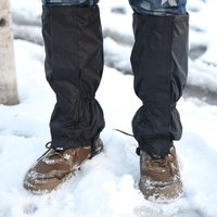 Outdoor Zipper Snow Cover Sand Proof Outdoor Sport Running Hiking Legging Sleeve Desert Shoe Cover Hiking Foot Cover Knee Sleeve