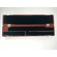 Excellent Flute Case 17 Open Hole Wooden Beautiful Box