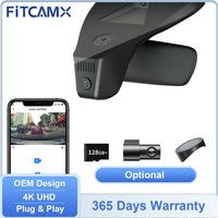 FITCAMX Camera for VW ID.4 2021-2025, Dashcam for ID.3 & Cupra Born 2020-2026, Car DVR for Volkswagen ID.7 ID.6 ID4 ID3 ID.Buzz