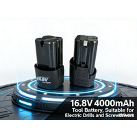 Universal 16.8V 4000mAh Rechargeable Li-ion Battery For Electric Drill Screwdriver Power Tools 18650 battery