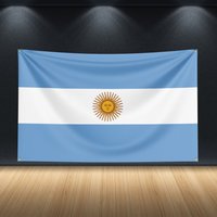 3X5Ft Argentina Flag Wall Tapestry Home Decor Hanging Banner Room Decoration National Symbol Gift Idea