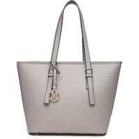 Miss Lulu Faux Leather Handbag for Women, Large Capacity Layered Tote Bag, Adjustable Double Handle Shoulder Bag, Durable Polyester Liner, Casual Daily Purse for Work School Shopping Travel