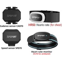 AliExpress iGPSPORT IGPSPORT CAD70 SPD70 Speed Sensor Dual Mode Support Bike Cadence HR50 HR70 Heart Rate Monitor For IGPSPORT Garmin Computer etc 