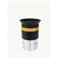 6mm 62 Degree Aspheric Eyepiece 1.25 inch Wide Angle Astronomical Telescope Lens FMC Coating Planetary Lunar Observation Eyepiec
