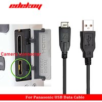 For Panasonic Lumix 14-Pin Camera DMC-TZ6 TZ7 TZ10 ZS3 ZS7 GF2 GH1 GH2 FZ38 FZ100 Data Transfer & Charging Cord USB/OTG Cable