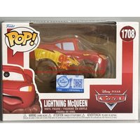 Funko Pop Disney Cars Lightning McQueen #1708 CCXP MX 26 Exclusive Vinyl Figure, Official Pixar Collectible for Fans & Display