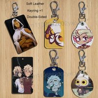 Grimwalker Hunter cool The Owl House Card Holder Keychain Key Ring Door Lock Access Protective Case For Security Gift