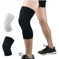 AliExpress NONE 1Pcs Basketball Sports Knee Pads Elastic Knitted Compression Leg Warmers Outdoor Running Cycling Mountaineering Men Women