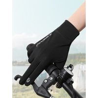 AliExpress HKXY GLOVES Men Cycling Gloves Sun Protection Summer Ice Silk Running Fingertip Flip Top Fishing Anti Slip Breathable Hiking Travel Gloves