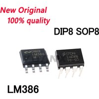 10~Pcs New LM386M LM386M-1 LM386MX-1 LM386 LM386N DIP8 SOP8 Operational amplifier audio amplifier chip In Stock