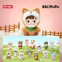 POP MART HACIPUPU Snuggle with You Series Plush Blind Box Toys, Mystery Action Figure, Surprise Model, Birthday Gift