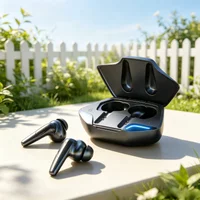 TWS Wireless Bluetooth Earphones Stereo Headset Sport Earbuds Microphone With Charging Box for smartphones
