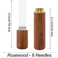 6/8 Needle Stainless Steel Coffee Powder Tamper Espresso Stirrer Distributor Leveler WDT Tools Cafe Stirring Barista Accessories