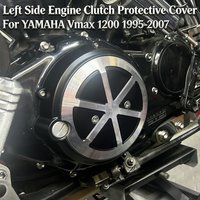 For Yamaha Vmax 1200 Vmax1200 1995-2007 Motorcycle Left Engine Clutch Cover Protective Decorative Cover