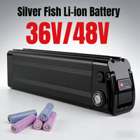 36V/48V Silverfish Lithium Ion 18650 Electric Battery 48V 13/15/17/20Ah for VIVI C26 MT20 Folding G-Hybrid City Electric vehicle